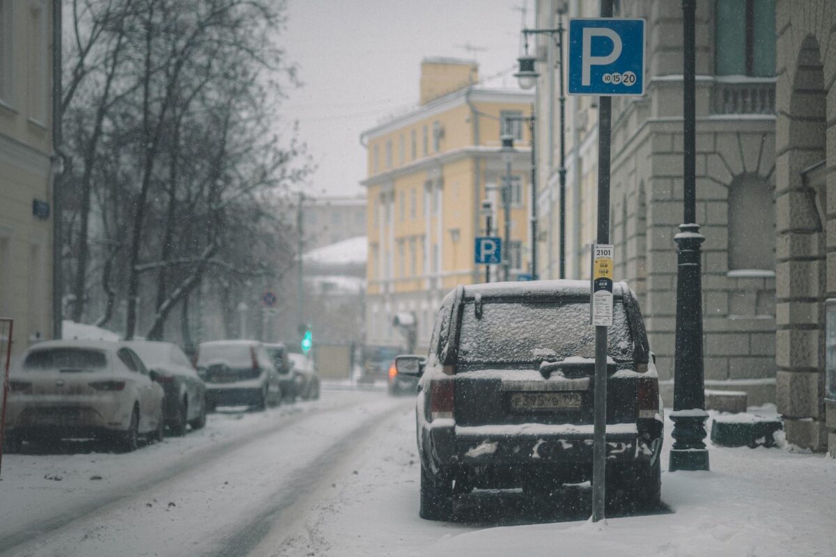 Auto stallen in de winter