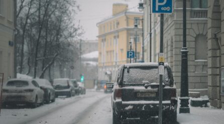 Auto stallen in de winter